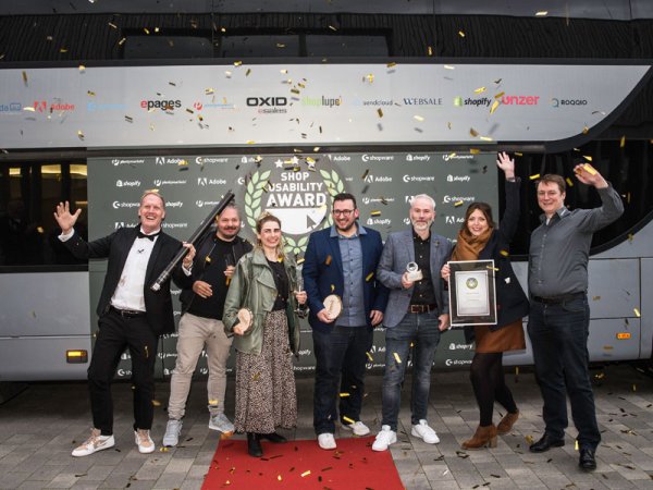 Shop Usability Award 2021: Auszeichnung mit Gravado