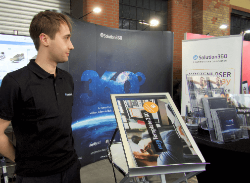 Solution360e commerce Expo Berlin 2019 Galerie Vertriebsmitarbeiter