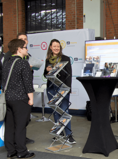 Solution360e commerce Expo Berlin 2019 Galerie Marie und Besucher