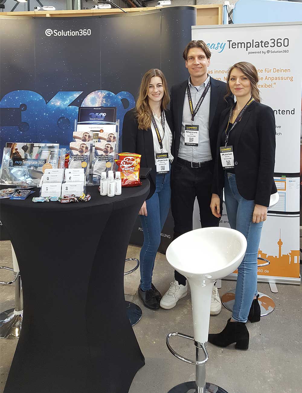 Jana, Marcus und Anne Das Marketing und Sales Team
