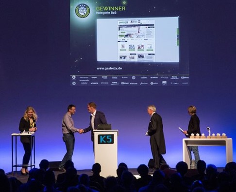 Shop Usability Award Preisverleihung Gastro24