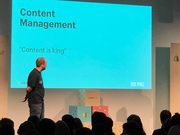 Content is King Content Management Vortrag