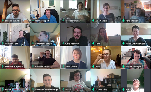 Online Team-Meeting Team