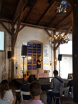Merchant Inspiration Talks Shopify Vortrag