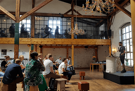 Merchant Inspiration Talks Shopify Vortrag