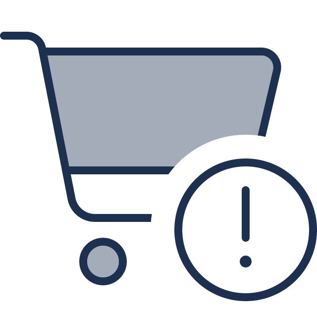 Verlassener Warenkorb