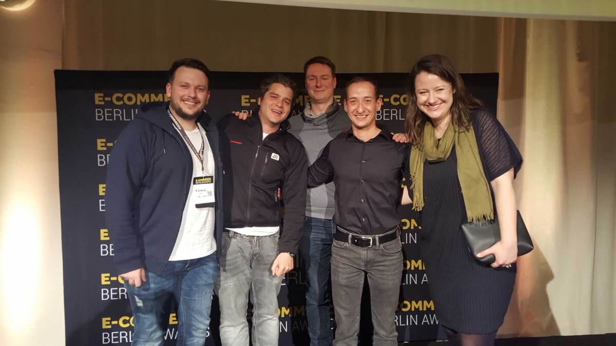 Das Team von Solution360 auf der E-Commerce Berlin Expo 2019.