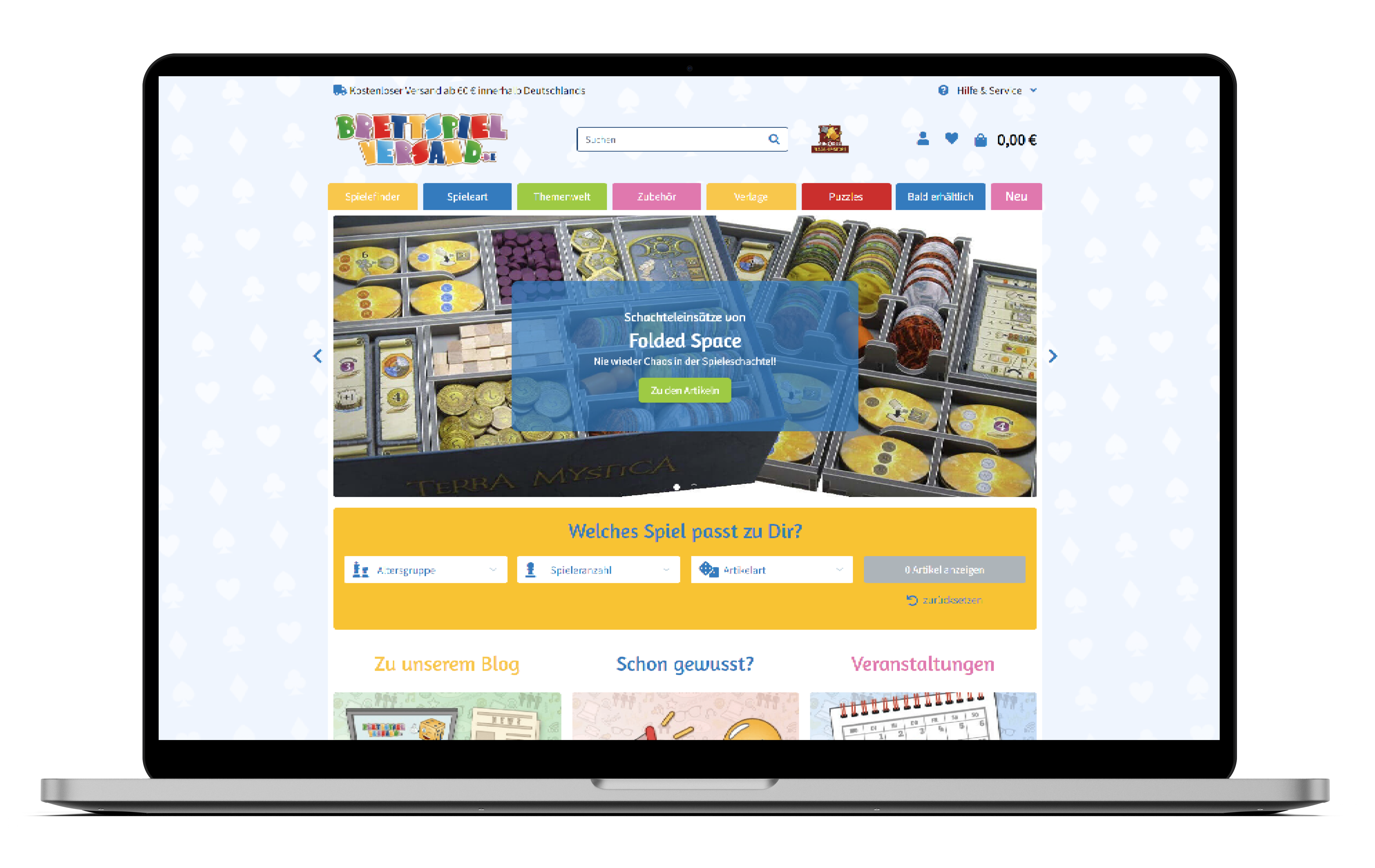 Mockup Brettspielversand