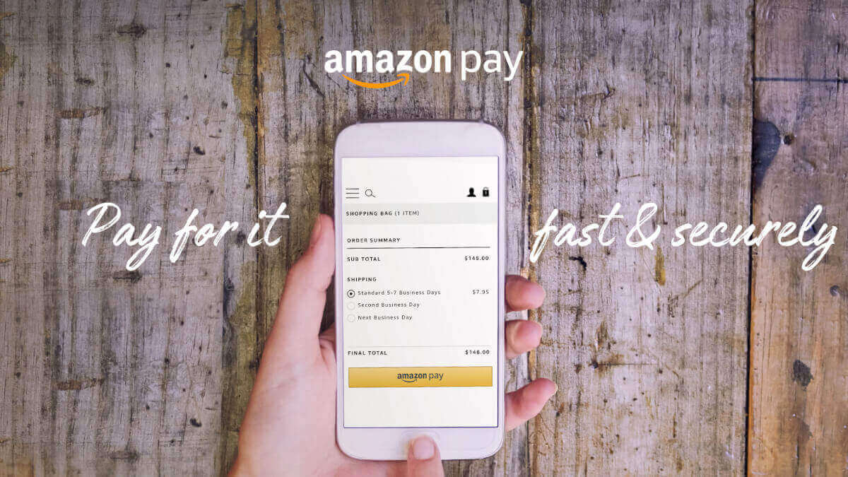 AmazonPay mobile Ansicht