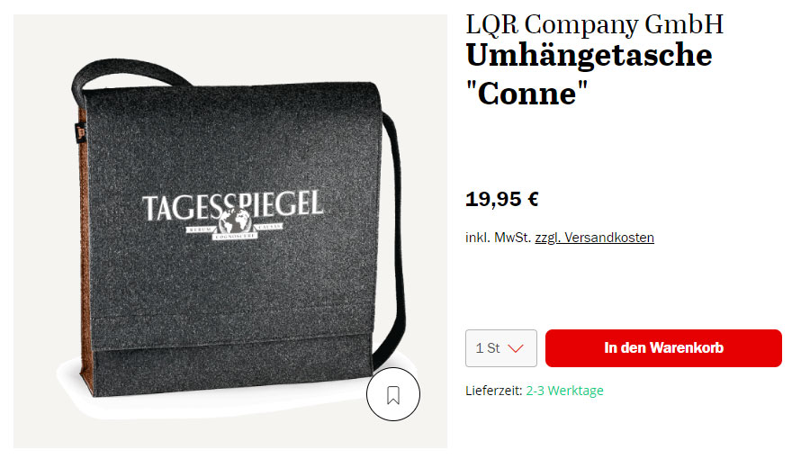 Produkte vom Tagesspiegel Tagesspiegelprodukte
