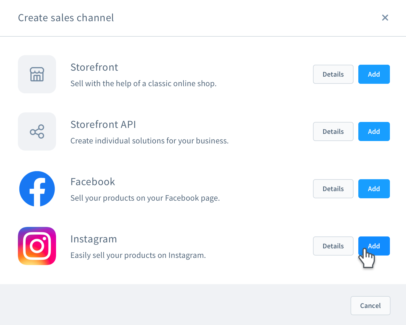 Shopware 6 Verkauskanalsteuerung