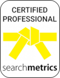 Searchmetrics Zertifizierung Yellow Belt