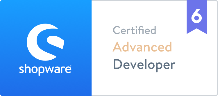 shopware 6 certified developer