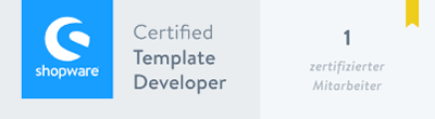 shopware zertifikat